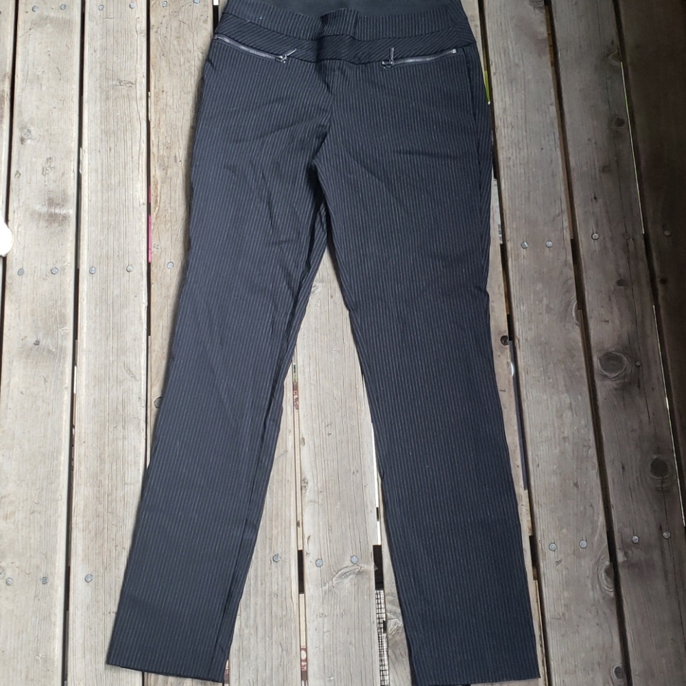 Candies Black Pinstripe pants size Small